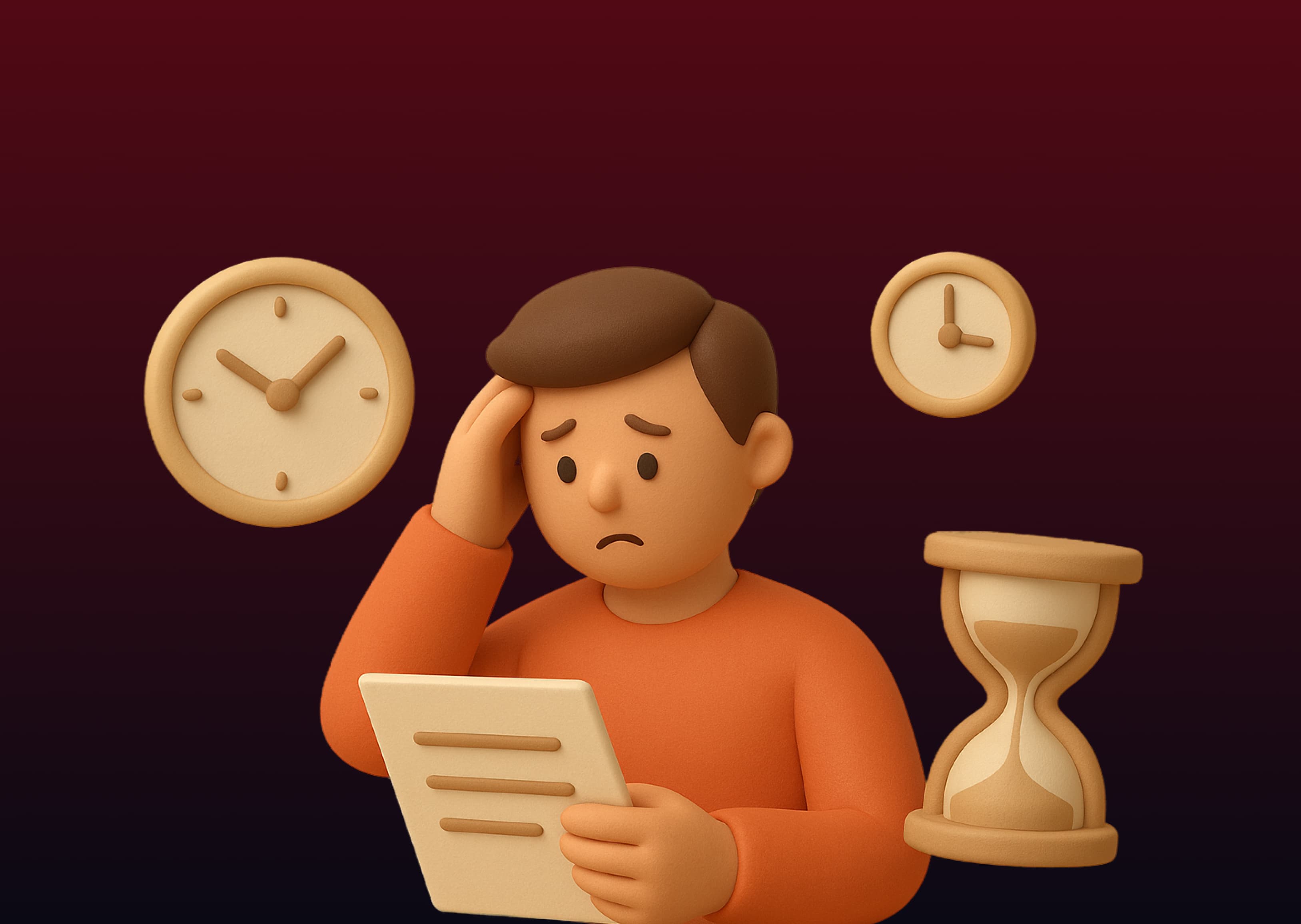 Getting a personal loan quickly is tough image