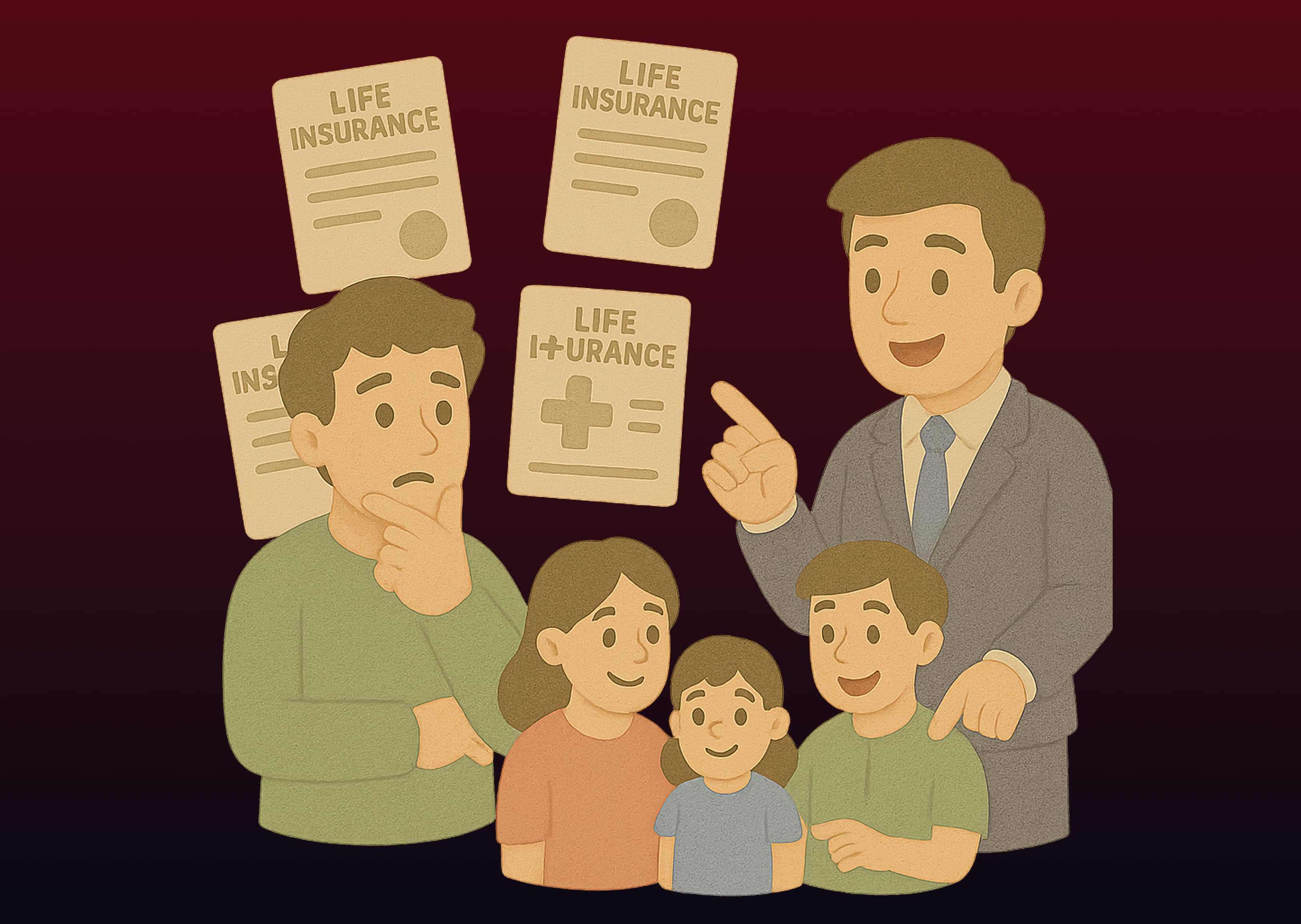 Choosing the right life insurance is crucial image