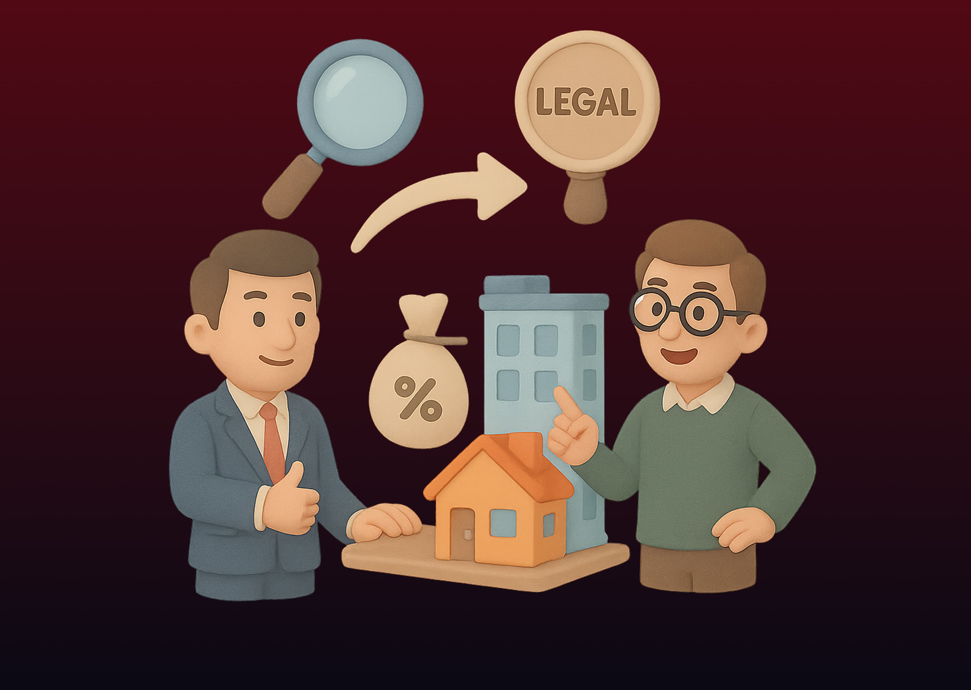 Valuation and legal checks delay the process image
