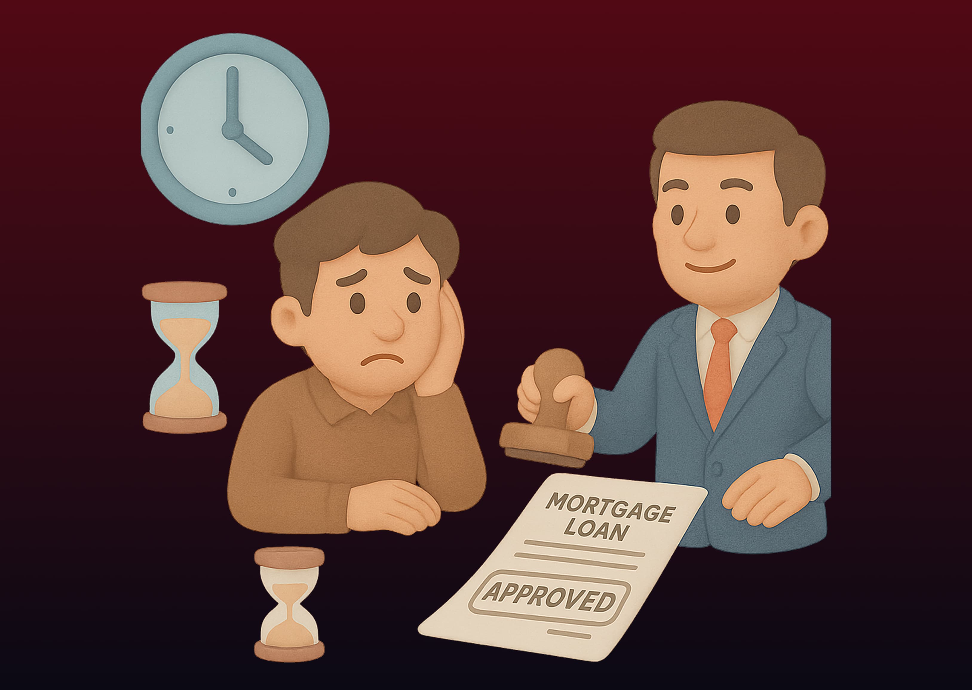 Loan approval takes longer than expected image