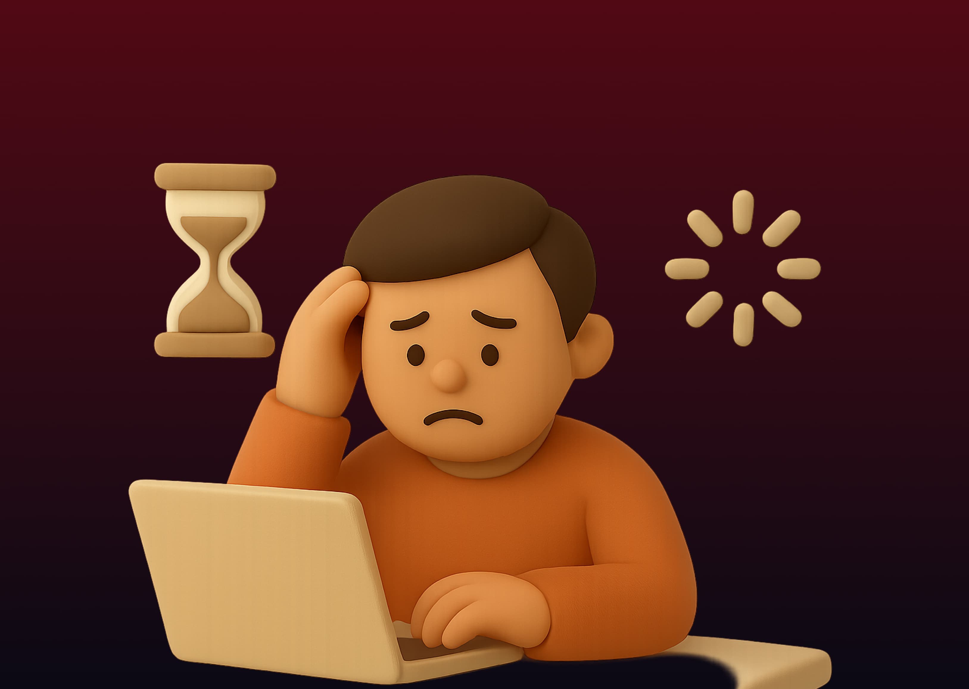 Processing delays are frustrating image